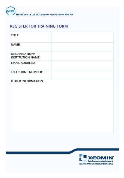 contact form