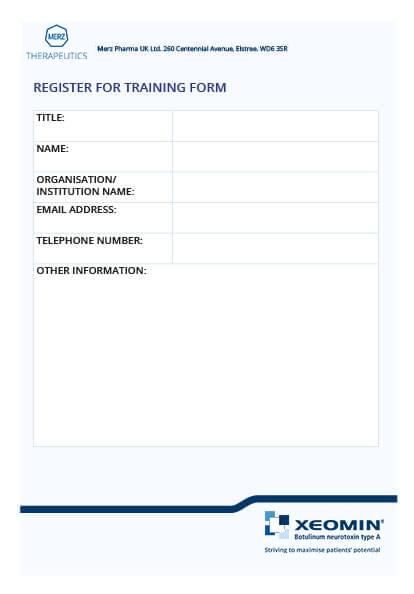 contact form