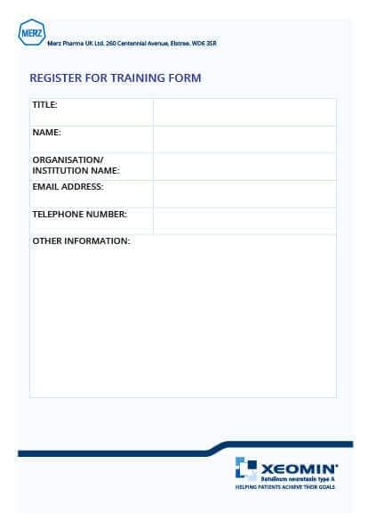 contact form